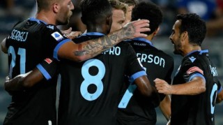  拉齐奥定位球战术奏效,高空轰炸击溃对手钢铁防线